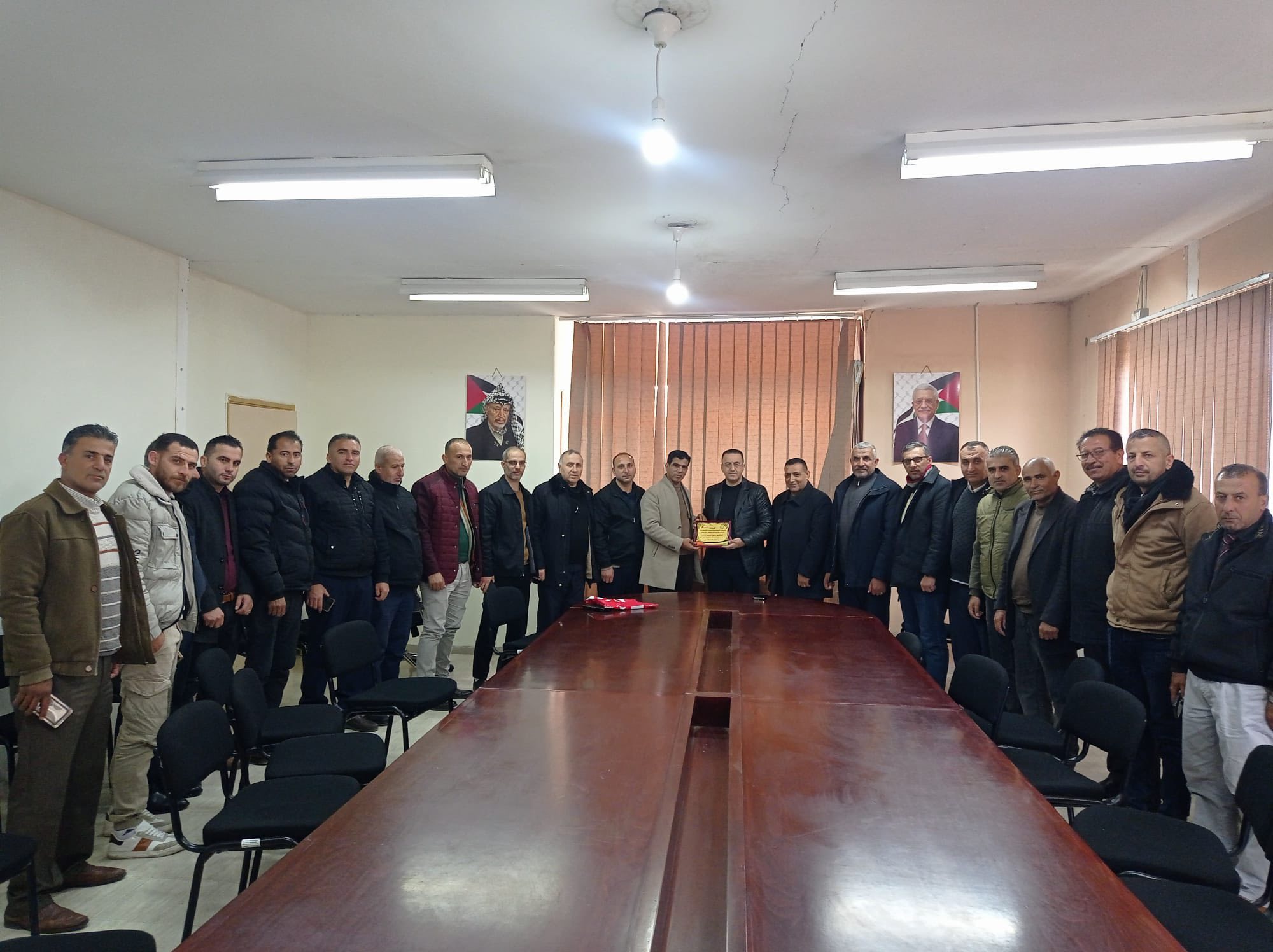 زيارة تهنئة وتأكيد على الشراكة الاستراتيجية بين مديرية جنوب الخليل واتحاد المعلمين الفلسطينيين