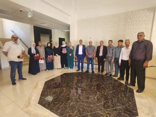 تكريم معلمات دورة التعلم العاطفي الاجتماعي النسخة الرابعة في طوباس