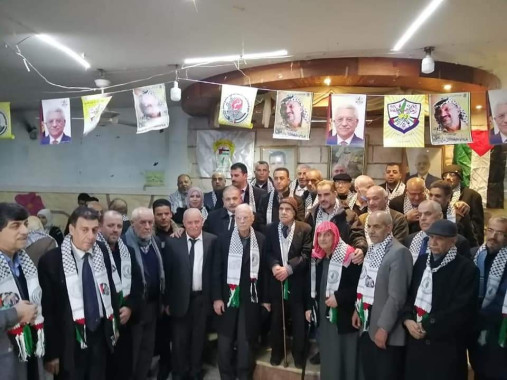 الاتحاد العام للمعلمين الفلسطينيين يكرم عددا من المعلمين الفلسطينيين في حماة