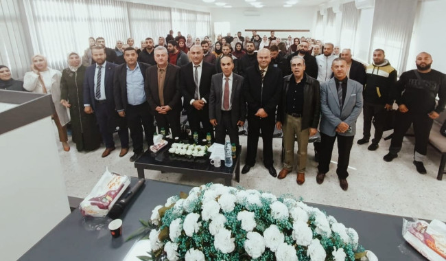 تكريم المعلمين الجدد في طولكرم