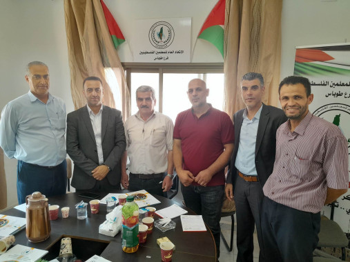 زيارة الامين العام لفرع طوباس