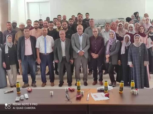 استقبال المعلمين الجدد في طولكرم