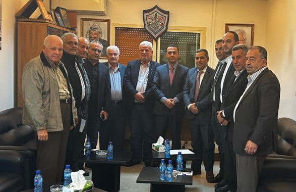 قيادة فصائل منظمة التحرير الفلسطينية في لبنان  تلتقي وفد الاتحاد العام للمعلمين الفلسطينيين القادم من ارض الوطن
