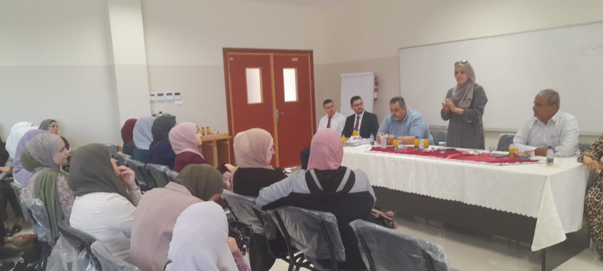 استقبال المعلمين الجدد في جنوب نابلس