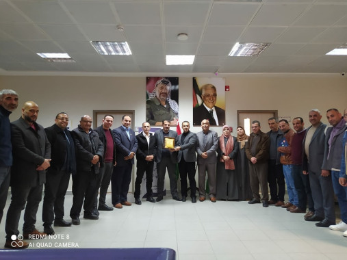 مديرية التربية والتعليم شمال الخليل تستقبل الأمين العام لاتحاد المعلمين