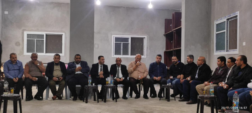 الأمين العام لاتحاد المعلمين الفلسطينيين يلتقي عدد من كوادر المعلمين في المحافظات الجنوبية