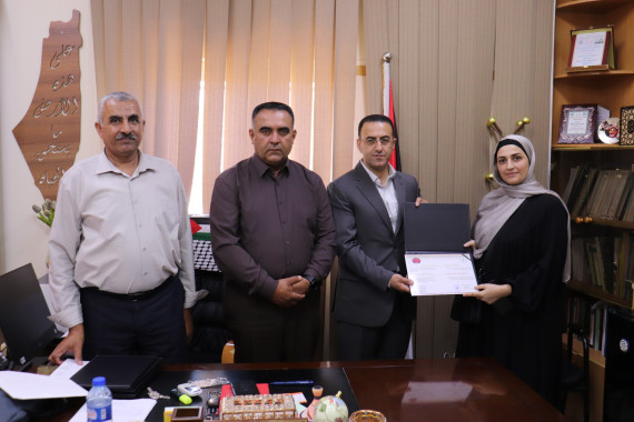 تكريم معلمات دورة التعلم العاطفي الاجتماعي النسخة الرابعة في جنوب الخليل