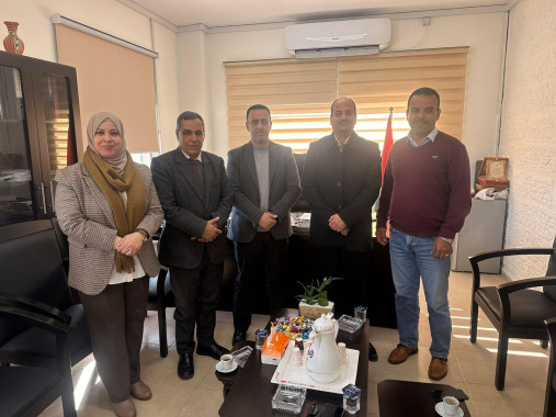 زيارة الأمين العام للاتحاد العام للمعلمين الفلسطينيين لمديرية التربية والتعليم بيرزيت
