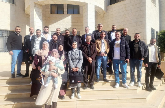 تكريم المعلمين الجدد في طوباس