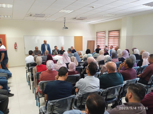 لجنة الاسناد للجنة التحضيرية في فرع جنوب نابلس