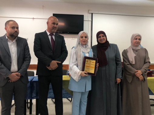 اتحاد المعلمين فرع سلفيت بالشراكة مع مديرية التربية والتعليم – سلفيت يكرم معلمي المدارس الافتراضية المسائية الالكترونية لطلبة قطاع غزة