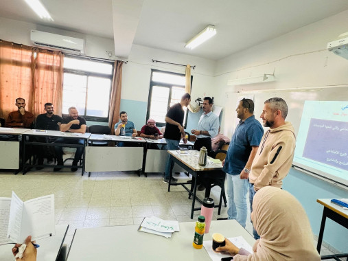 استقبال المعلمين الجدد في اريحا
