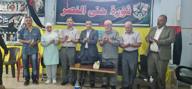 الاتحاد العام للمعلمين الفلسطينيين يكرّم كوكبة من المعلمين المتميزين في مخيم العائدين بحماة