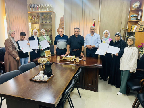 تكريم المعلمات المشاركات في دورة التعلم العاطفي الاجتماعي وبناء القدرات رقم ٦ في جنوب الخليل