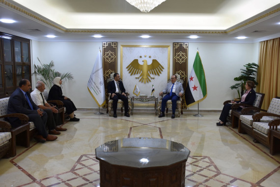 الأمين العام لاتحاد المعلمين سائد ارزيقات يبحث مع وزير التعليم العالي السوري سبل دعم الطلبة الفلسطينيين وتخصيص مقاعد جامعية لهم