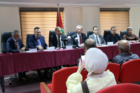 نقابة المحامين الفلسطينيين تستضيف مؤتمرًا إعلاميًا لإطلاق نداء عاجل للنقابات حول العالم والمؤسسات الدولية بشأن سياسة التجويع في قطاع غزة