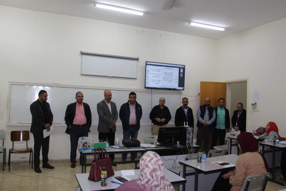استقبال المعلمين الجدد في نابلس