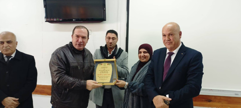 اتحاد المعلمين الفلسطينيين -فرع سلفيت يكرم المعلمين الجدد في المحافظة