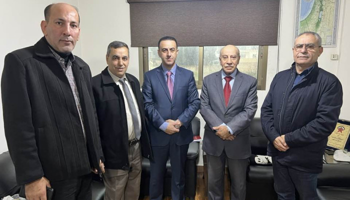 اجتماع مع نائب رئيس المجلس الوطني الاخ علي فيصل في بيروت
