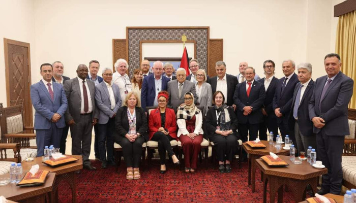زيارة وفد الاتحادات الدولية لفلسطين Global_Unions