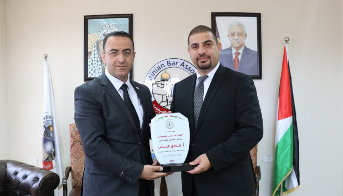 الأمين العام لاتحاد المعلمين سائد ارزيقات يبحث تعزيز المساندة القانونية مع نقيب المحامين المنتخب فادي عباس